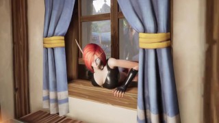 Ass Fuck Whorecraft Elf Thief Stuck On A Window TOA