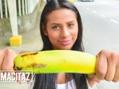 CARNEDELMERCADO - Perfect Ass Latina Indira Uma Rides Cock Like A Pro