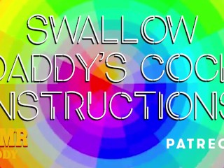 Swallow Daddy's Cock_Like a Good Girl - Dom Audio_Porn
