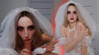 Vampire bride chose a dick instead of a glass of red liquid - Bellamurr