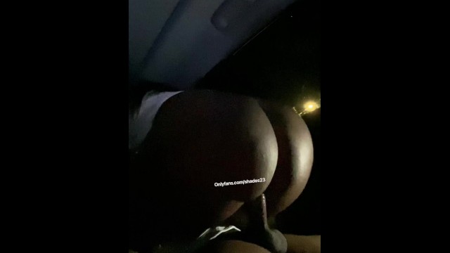 Ebony Sex Car - Porn Video - Makeup SEX in the CAR is INTENSE! (BIG EBONY ASS!)