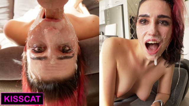 Latina Kat Throat Fuck - Sloppy Upside down Throat Fuck | Balls Deep Facefucking - Kiss Cat -  Pornhub.com