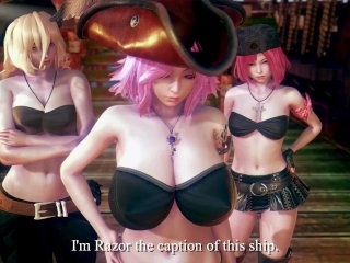 Monster Realm 2: Pirate And The Beast Under The Sea [3D] [Honey Select]