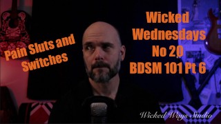 Wicked Wednesdays No 20 BDSM 101 Pain Sluts and Switches