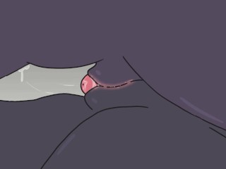 Halloween Threesome (Furry Hentai Animation)