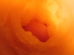 Camera inside vagina while fingering