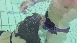 Big Cock I Swim In The Budapest Swimming Pool