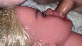 Oral Sex Love Doll Oral Fun Sucking Sounds And Cum On Face Blowjob
