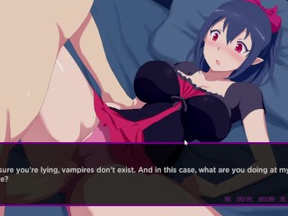 Fucking_a vampire and cumming in her pussy! The Vamp
