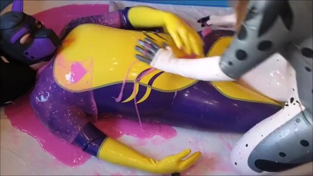 Slime 10 Com - Slime Fucking Time Rubber Suiters - Pornhub.com