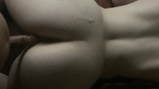 My Boyfriend Can't Get Enough.. Keeps Fucking My Wet Pussy After Coming On My Ass