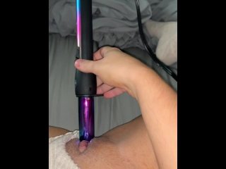 TEEN Uses Hair Tools_To MASTERBATE While ParentsAre Gone