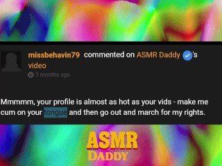 ASMR Daddy Reads Your PornHub Comments – Episode #1