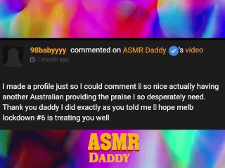 ASMR Daddy Reads_Your PornHub Comments - Episode #1