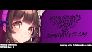 Will You Let The Adorable Catmaid Crush Your Balls