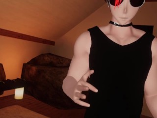 roomate catches me first roleplay_Vrchat