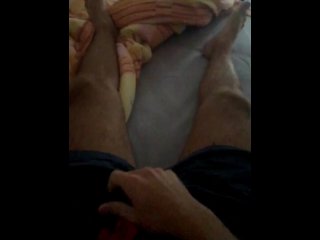 Pov: Jerking Off And Cumshot After Waking Up