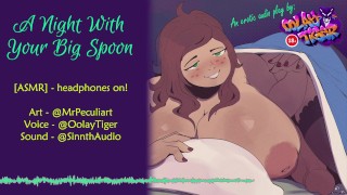 Femdom Oolaytiger's Erotic Audio Play A Night With Your Big Spoon