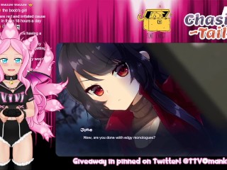 Chasing Tails Part 2 (Horror Yuri VN by Flat Chest_Dev) 2D Vtuber_SFW Stream