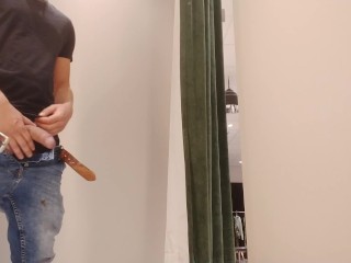 CAUGHT DICKFLASHING IN THE STORE DRESSINGROOM