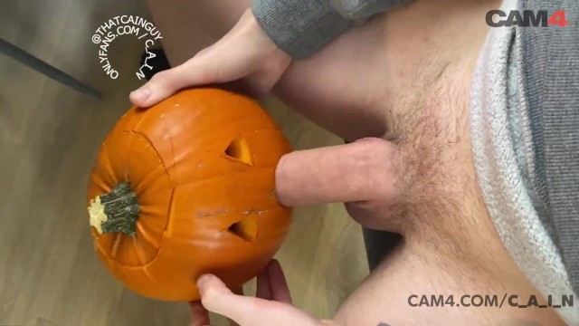 Pumpkin Facial Porn - Twink Face Fucks a Pumpkin | CAM4 Male - Pornhub.com