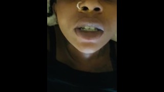 Ebony Queen Fucks Herself Until She Cumulates