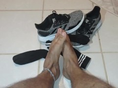 Big male feet and smelly