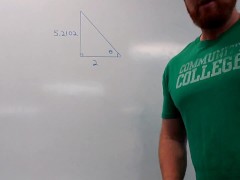 Math professor teacher gets 69 with trig. MUST WATCH THE END!!
