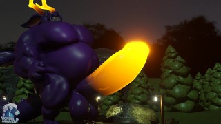 Taboo Hyper Halloween Muscle Growth Animation From Tab Dragon
