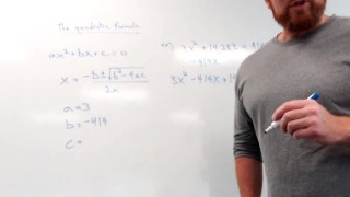 MUST WATCH THE END FOR AN ITALIAN MATH PROFESSOR TEACHER TO RECEIVE A HARD 69