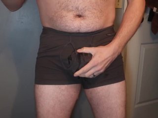 Desperate Morning Pee In Underwear