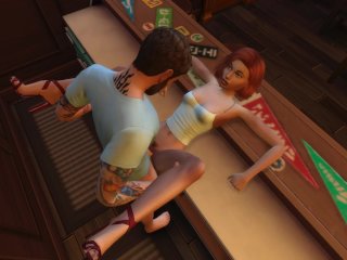 He Fucks Me In His Bar (4D Asmr Binaural) /Sims4/