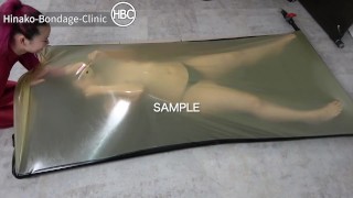 Girl Gets Put into Vacuum Bed and Gives her Tickle and Pleasure Torment