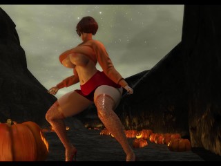 Scooby Doo Knotting Velma Cartoons Xxx - Velma Scooby-Doo shaking her delicious body (3D Cosplay) - Second life | XXX  Mobile Porn - Clips18.Net