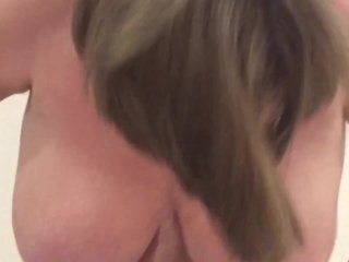 Mature Milf With Massive Tits! Shows Her Husband How Much She Loves Big Cock!