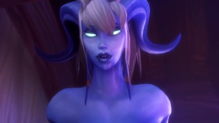 Warcraft Warcraft's Draenei Cowgirl