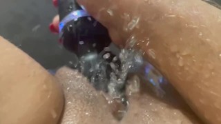 Squirting all over! Horny as Fuck Shakirah is always horny