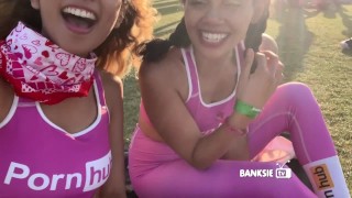 Throwback To Coachella With Banksie And Harley Haze