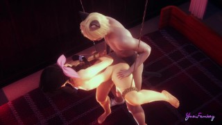 Threesome Final Fantasy Yaoi Aerith Femboy Will Be Even More Submissive After Being Tied Up And Fucked