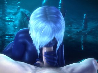 Dark Elf Queen Nualia Blowjob (Noname55)