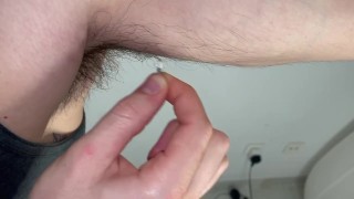 Armpit Slave Is Shrunk By Macrophilia Giant And Placed In His Armpit