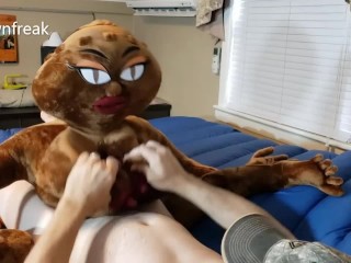 Mega Huge Tits Plush Sex Doll Gives Him The Fuck Of His Life. Titty Fuck Ending With Nice_Cumshot.