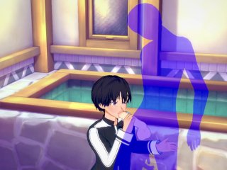 Sword Art Online Yaoi - Kirito Blowjob