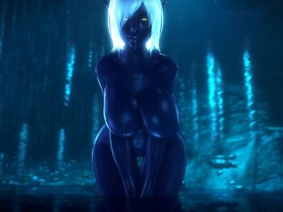 Dark elf Queen Nualia-huge boobs (noname55)