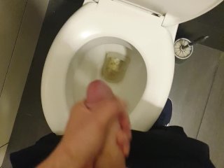 Young Man Masturbatets In Bathroom