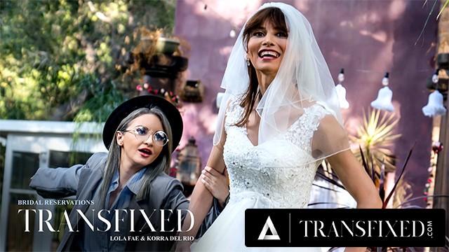 Crossdresser Wedding Tube - TRANSFIXED - Lola Fae will Give Trans Bride-To-Be Korra Del Rio whatever  she wants - Pornhub.com