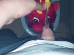Red dragon Drake Peeing #1