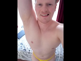 Cheeky Yellow Bikini 7