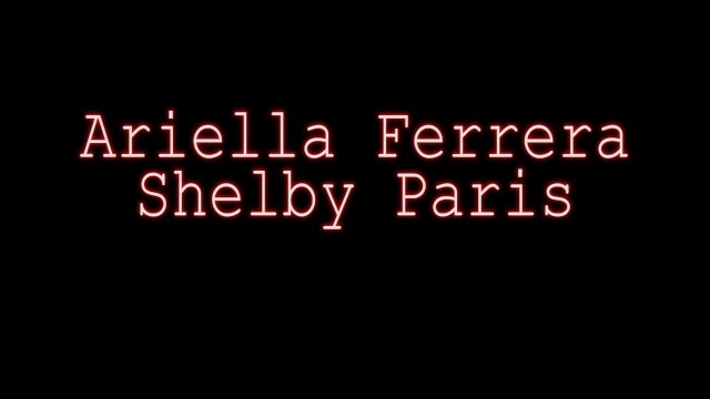 Sapphic Sweetheart Ariella Ferrera Butt Fucks Shelby Paris!