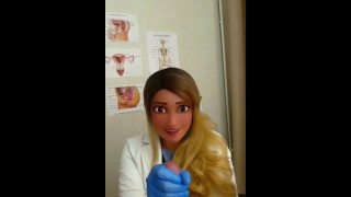 Facial A Nurse Performs An Animated Edging Handjob